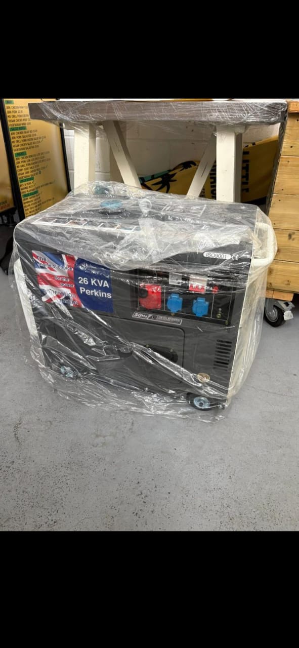 Brand-new 26 kVA super silent Diesel remote control start Generate r