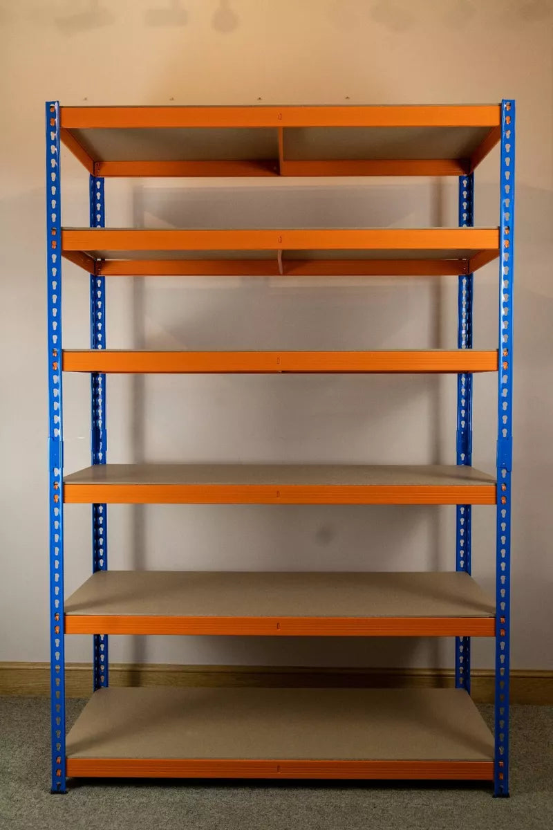 Heavy Duty Warehouse Racking Garage Shelving Storage Shelves Metal Shelf Unit 180x120x60cm