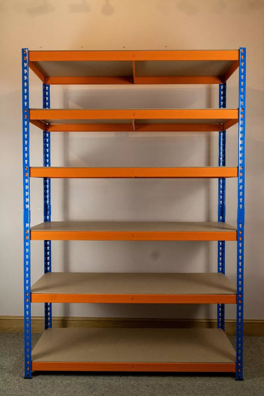 Heavy Duty Warehouse Racking Garage Shelving Storage Shelves Metal Shelf Unit 180x120x60cm