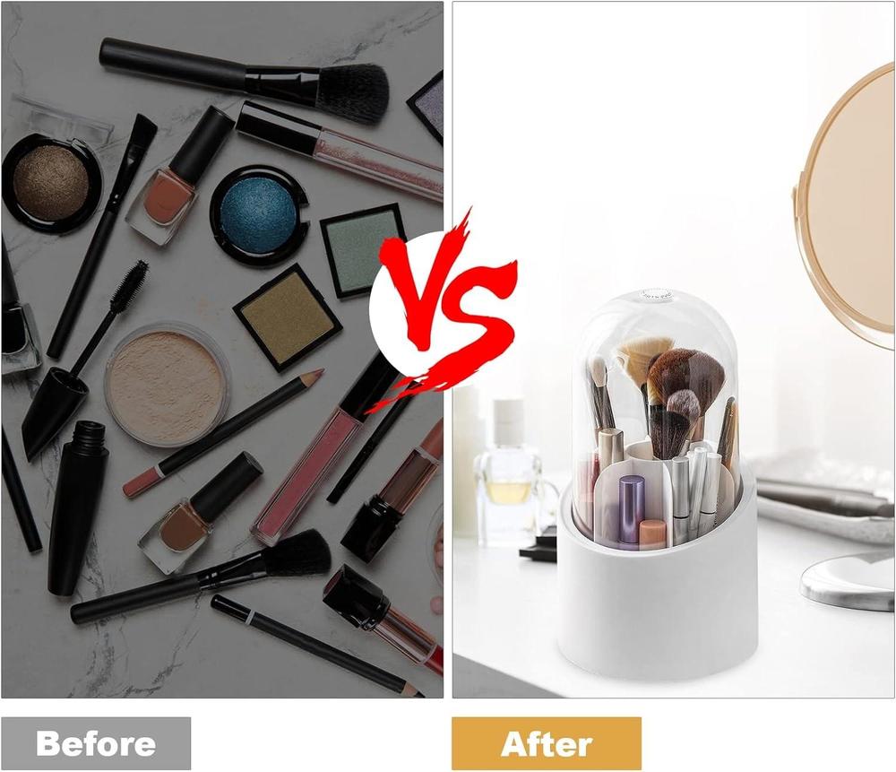 360° Rotating Makeup Organizer